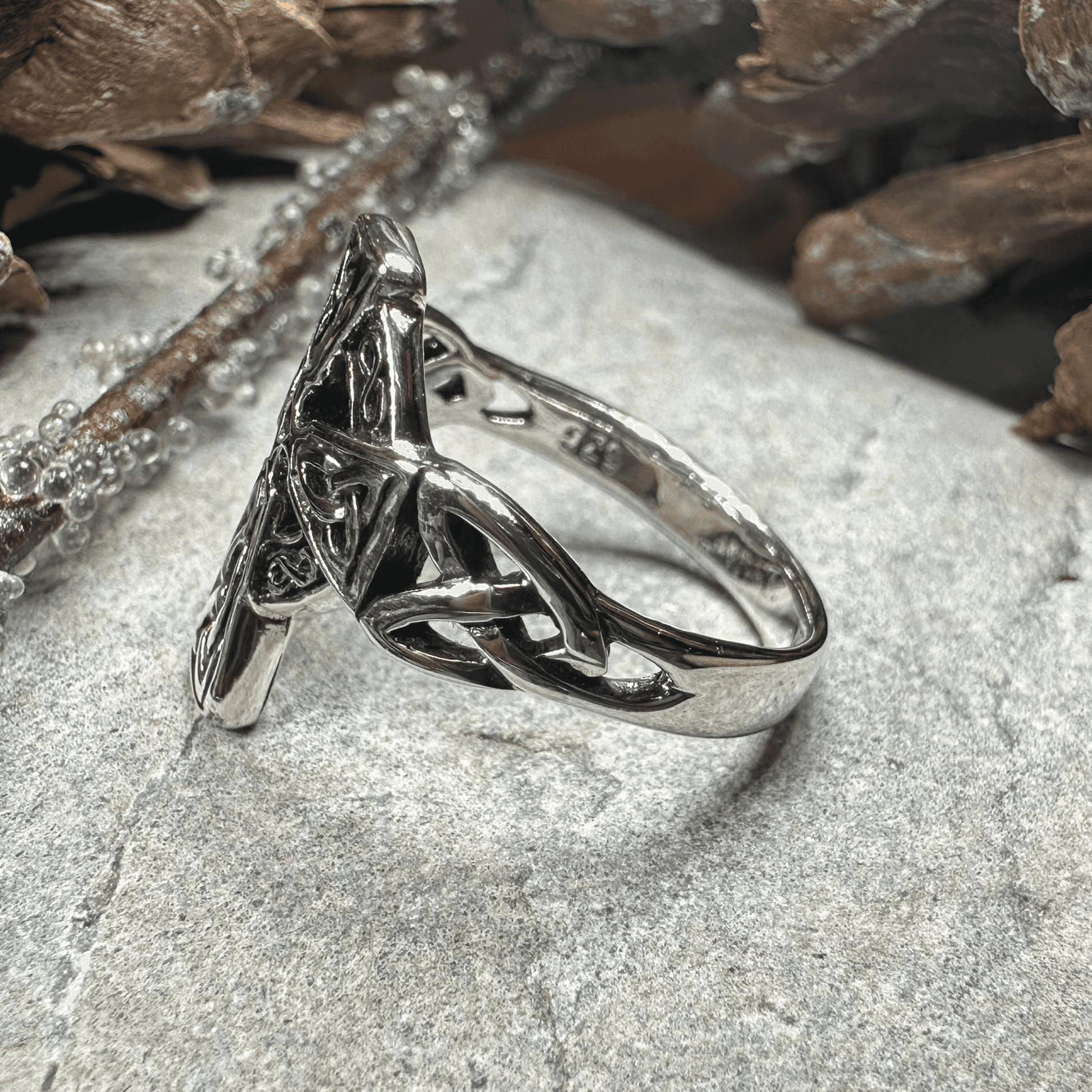 Classic Celtic Cross Ring - 5