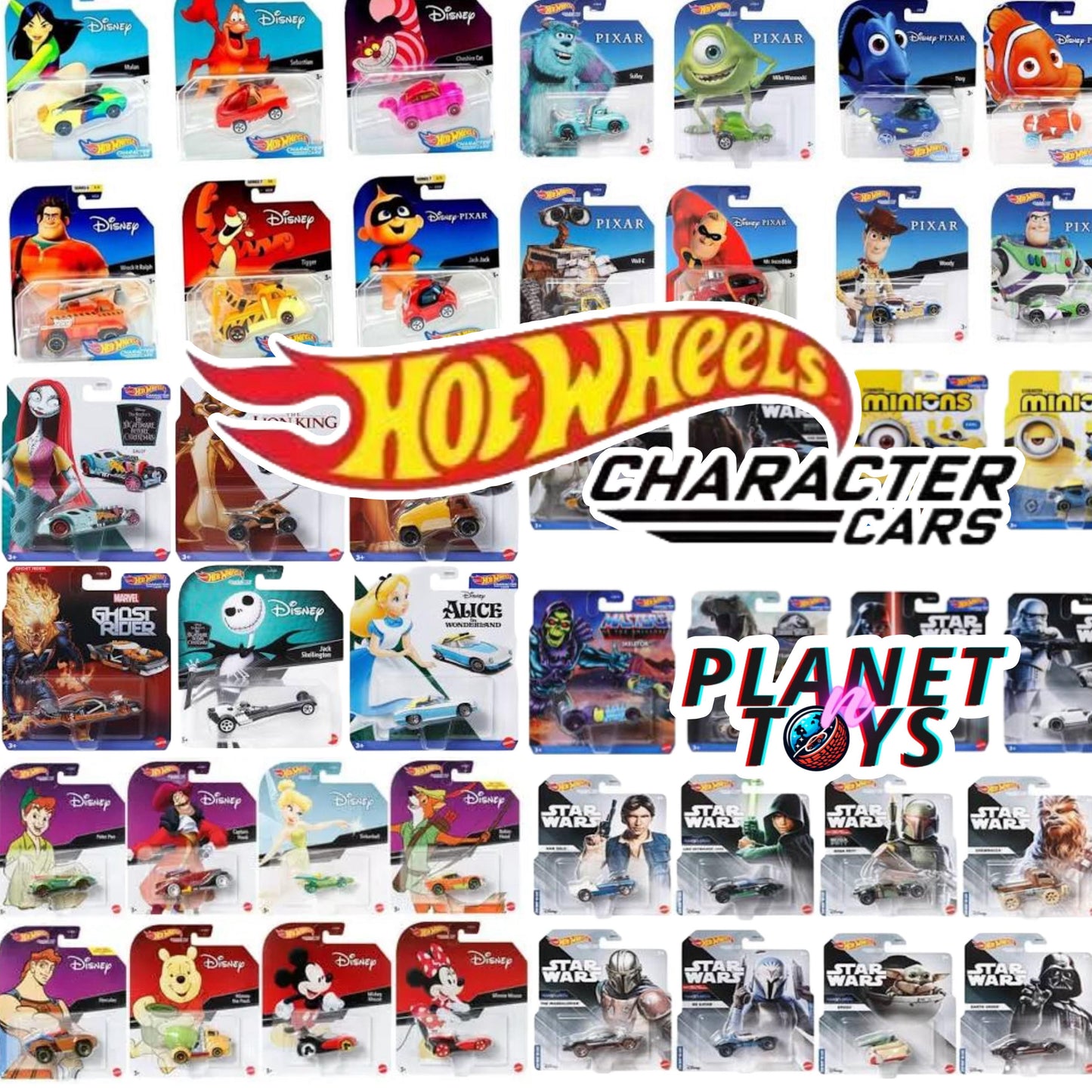 Diecast 1:64 Character Basic Cars