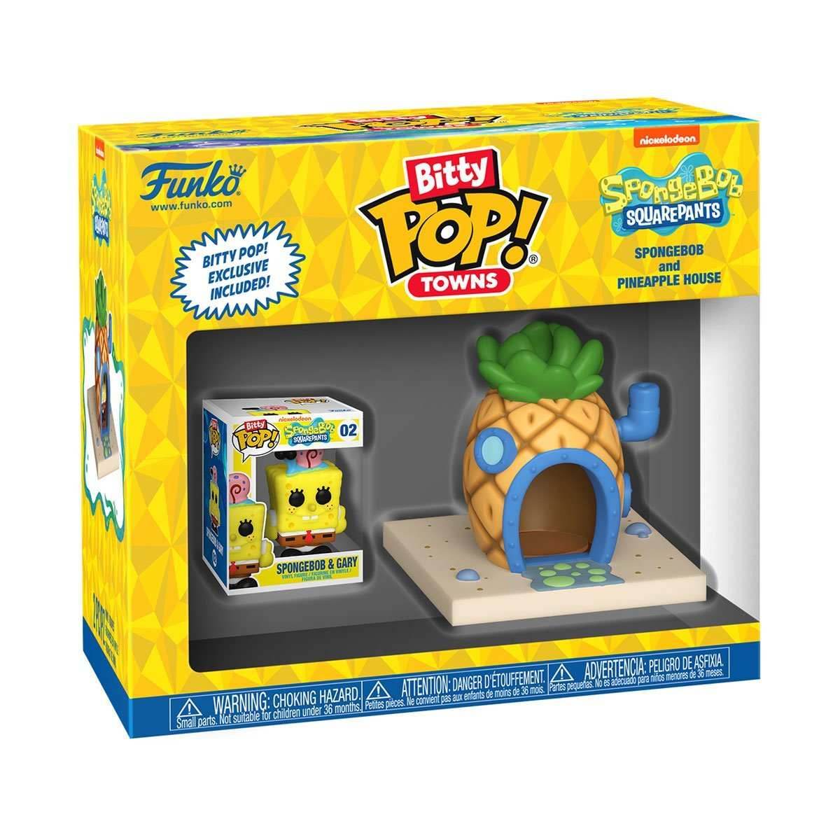 Funko Bitty POP!: Towns - SpongeBob and Pineapple House - 