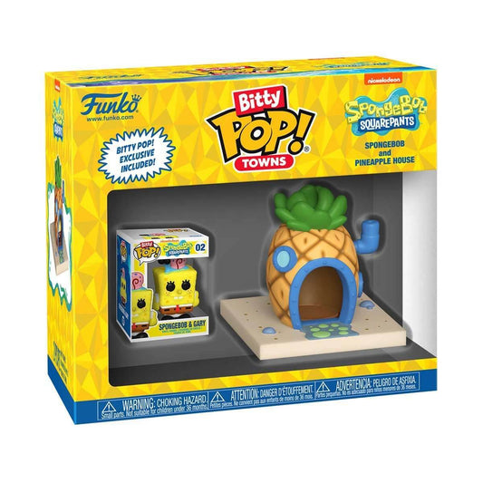 Funko Bitty POP!: Towns - SpongeBob and Pineapple House - 