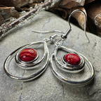Heathergems Scottish Celtic Drop Earrings