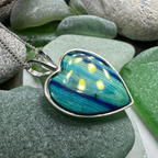 Scottish Heathergems Heart Necklace