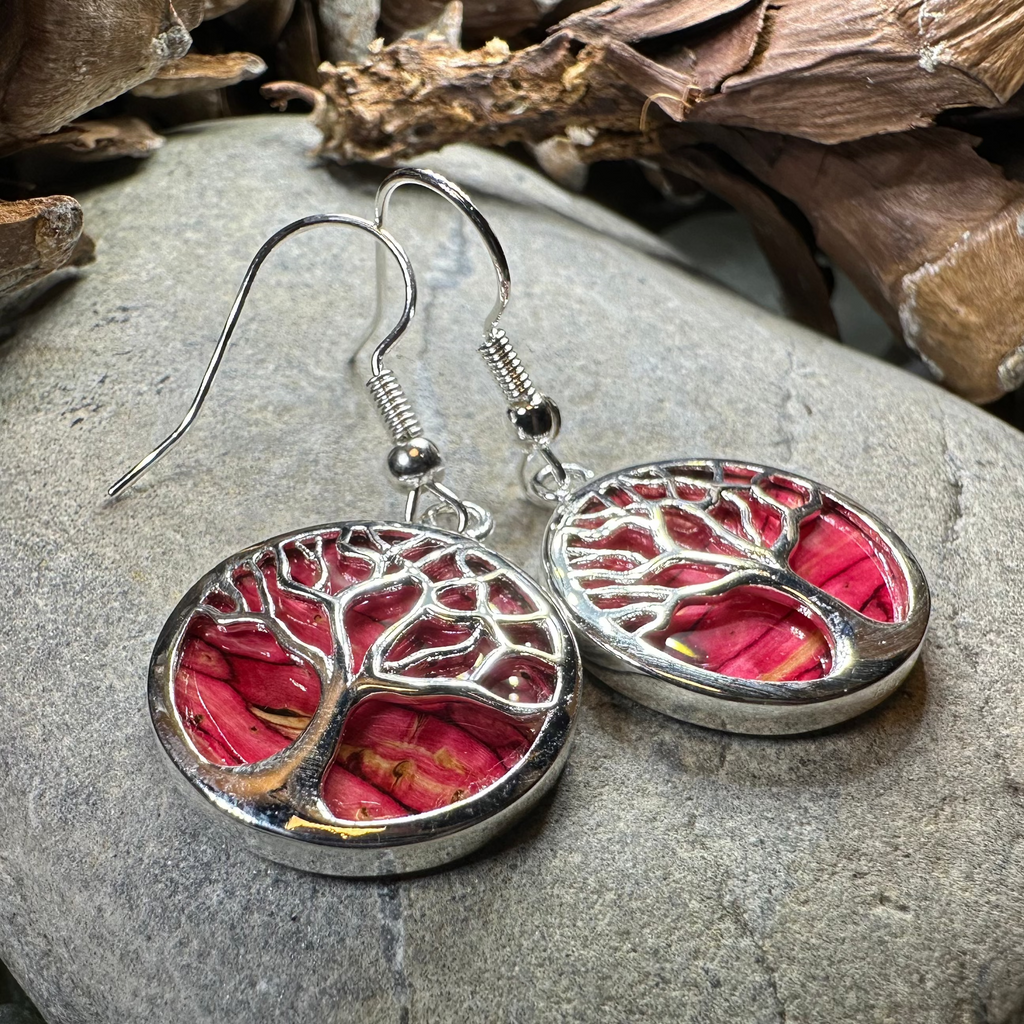 Heathergems Tree of Life Earrings