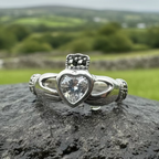 Ree Marcasite Claddagh Ring