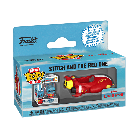 Funko POP! Bitty Rides: Stitch and the Red One - 