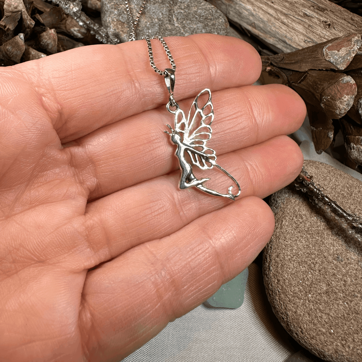 Celtic Meadow Fairy Necklace - 