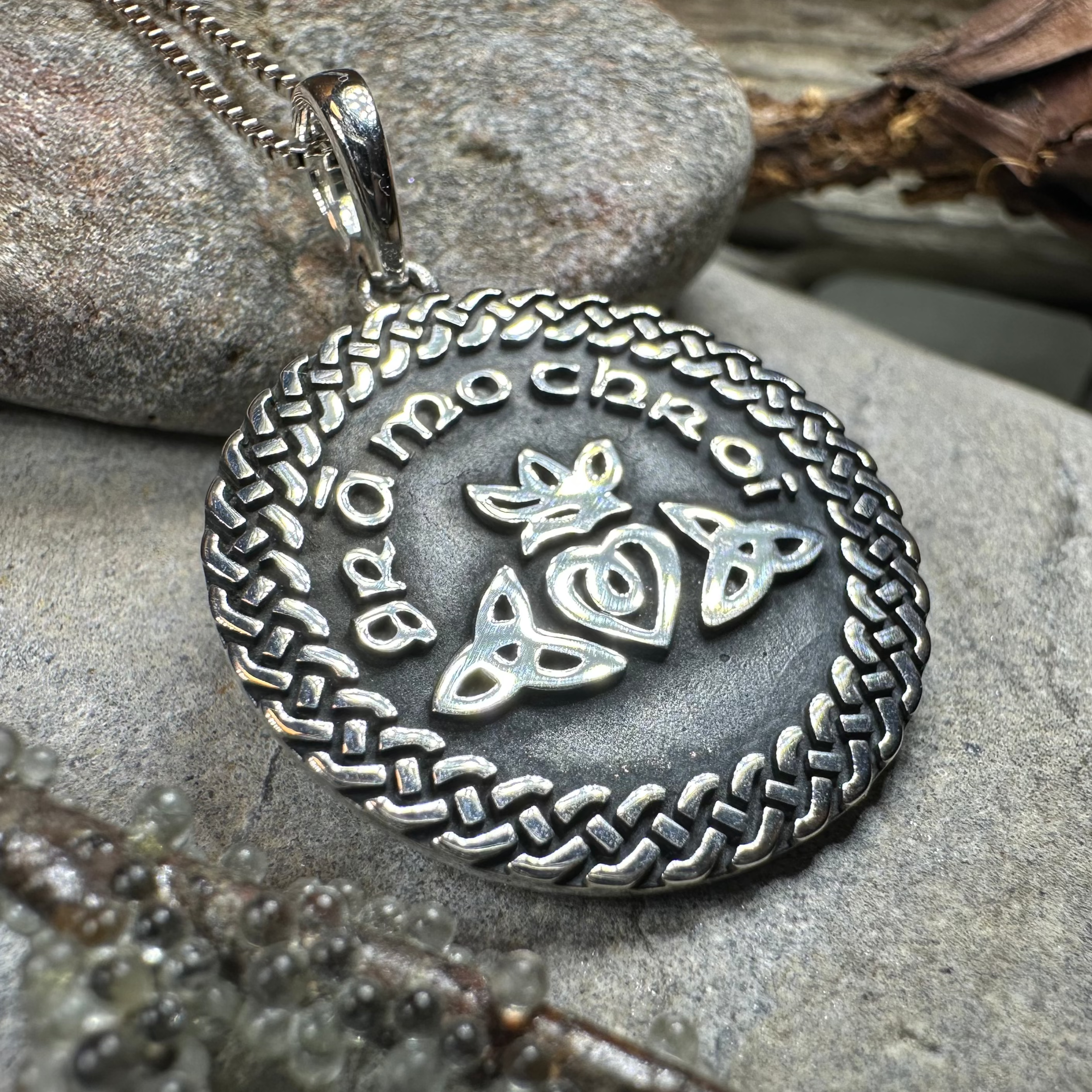 Celtic Gra Mo Chroi Necklace