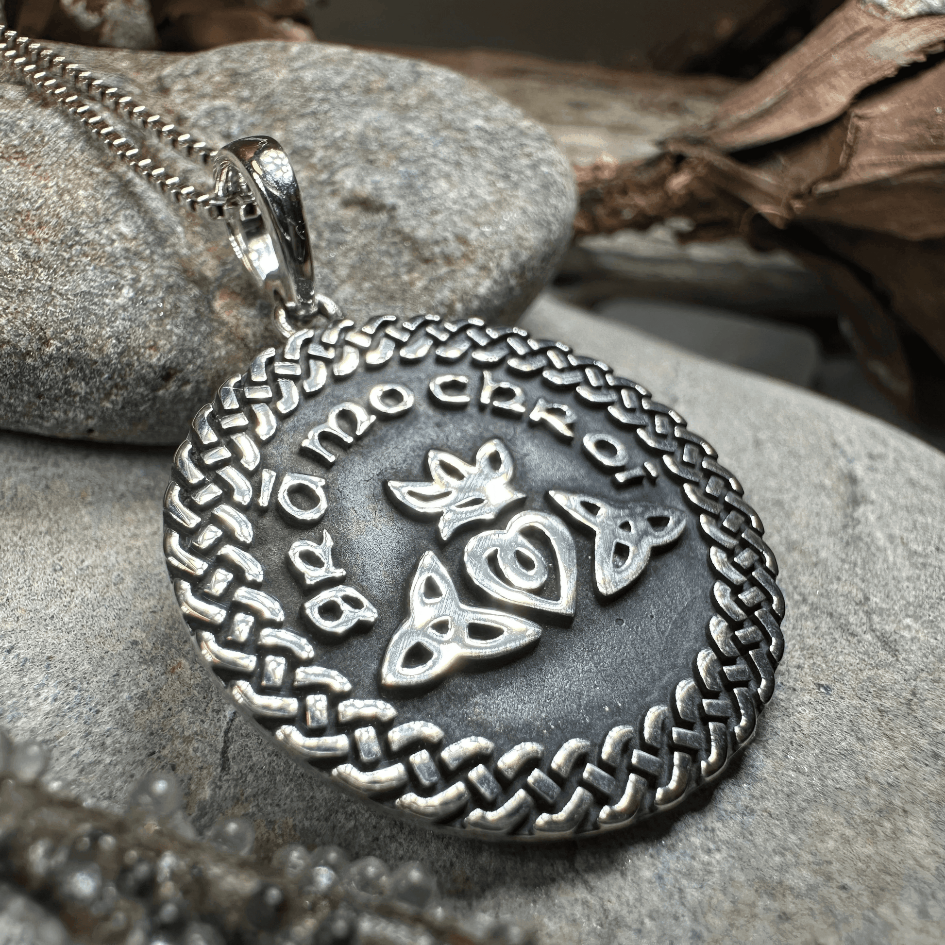 Celtic Gra Mo Chroi Necklace - 