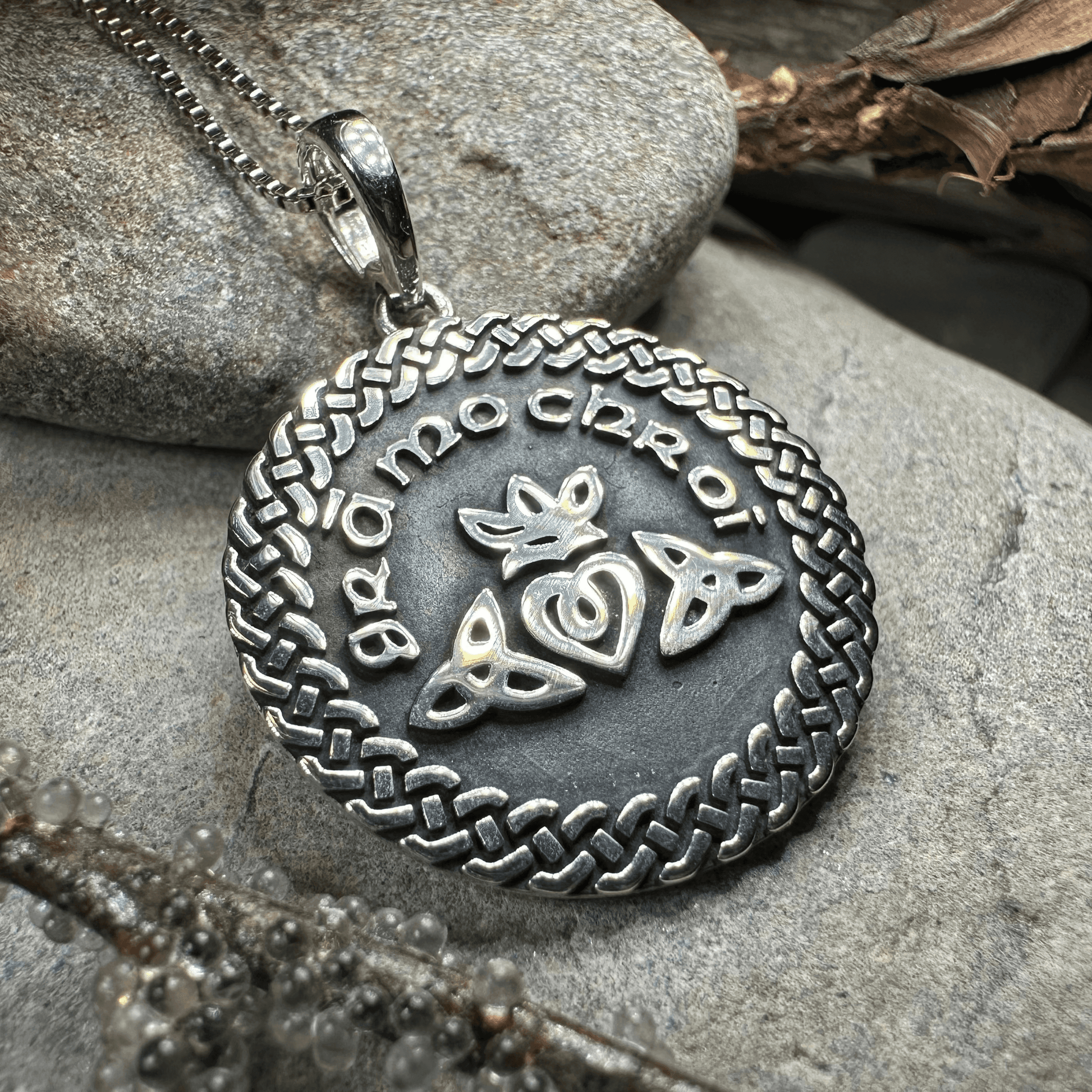 Celtic Gra Mo Chroi Necklace - 