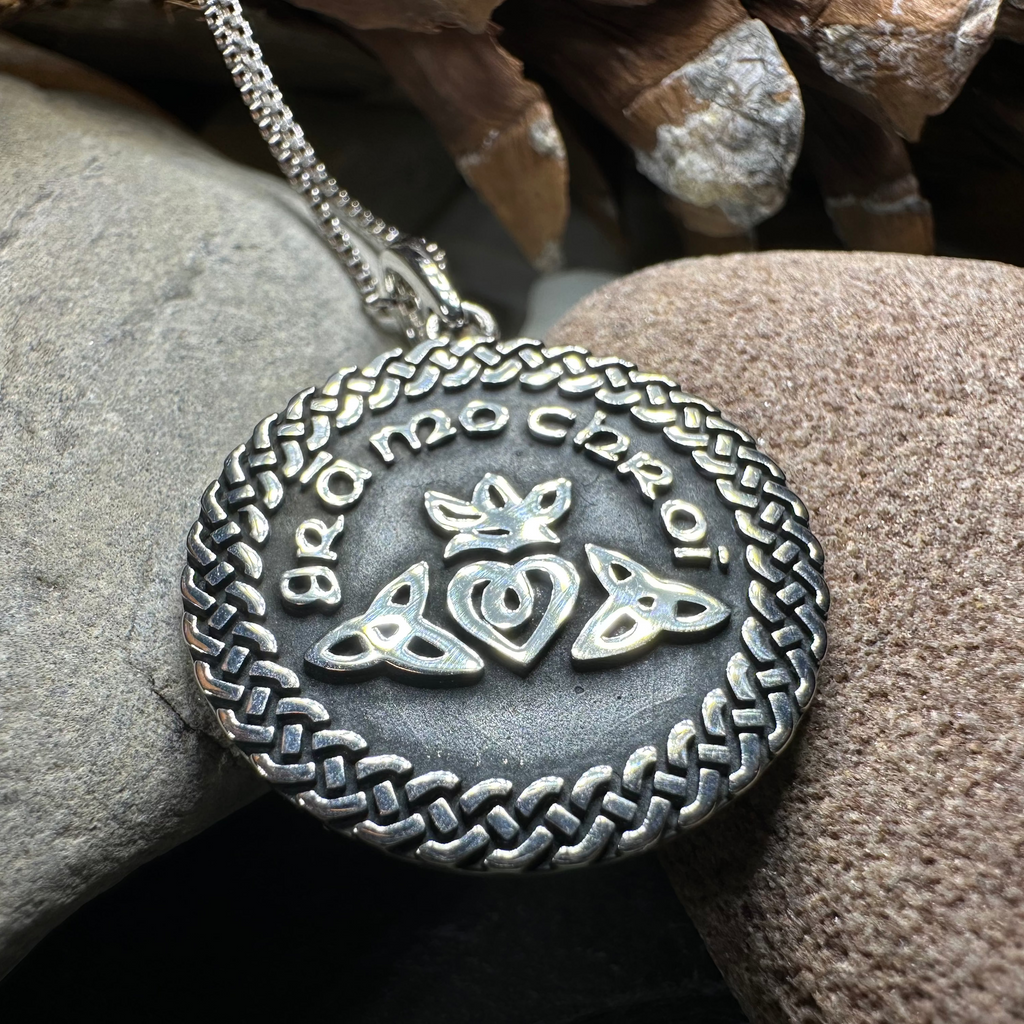 Celtic Gra Mo Chroi Necklace