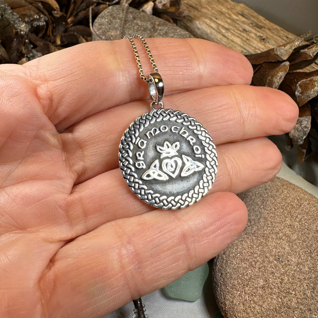 Celtic Gra Mo Chroi Necklace