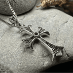 Petite Celtic Cross Necklace - 18
