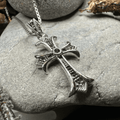 Petite Celtic Cross Necklace - 18