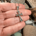Petite Celtic Cross Necklace - 18