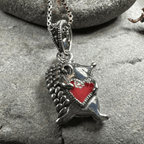 Hugs Hedgehog Necklace - 