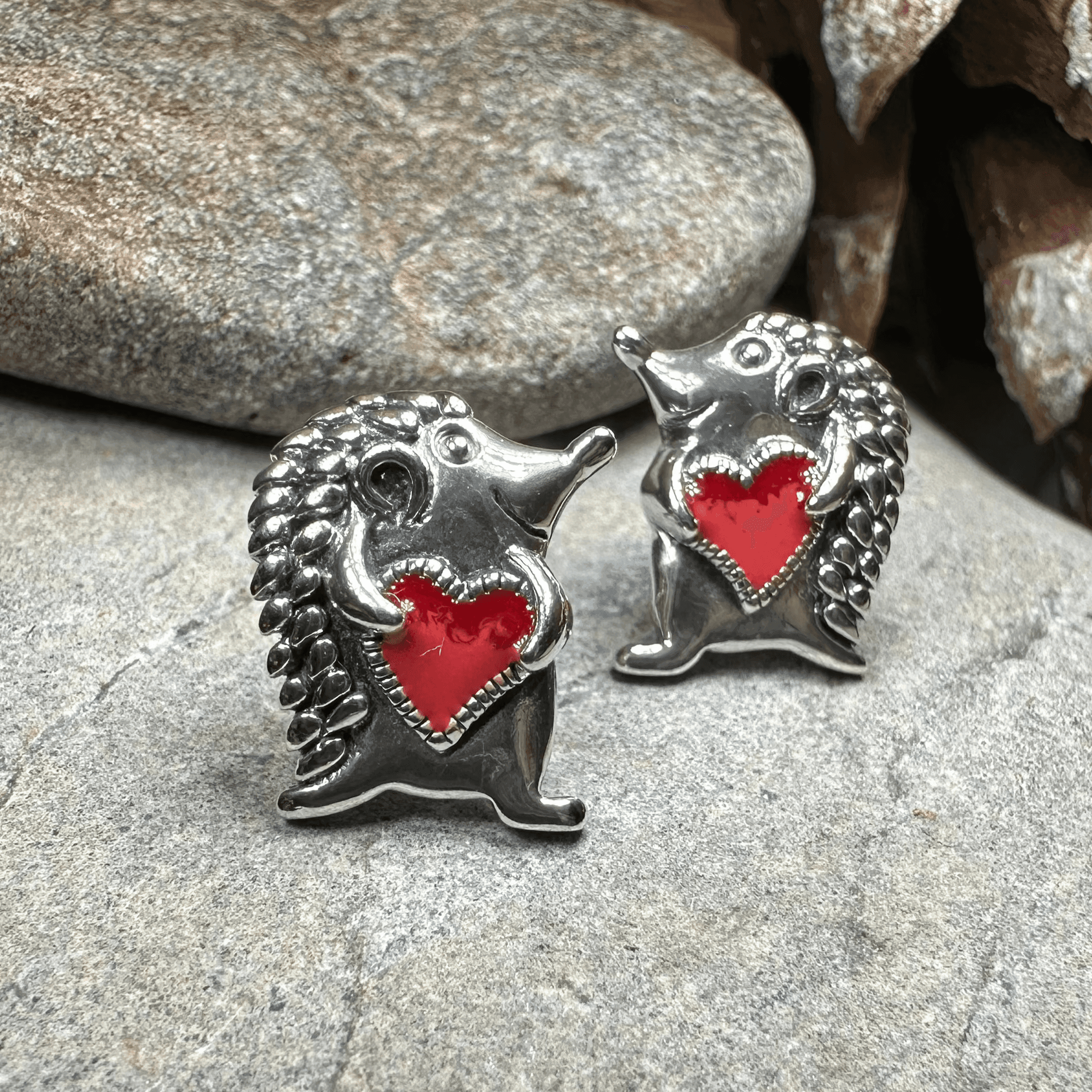 Hugs Hedgehog Earrings - 