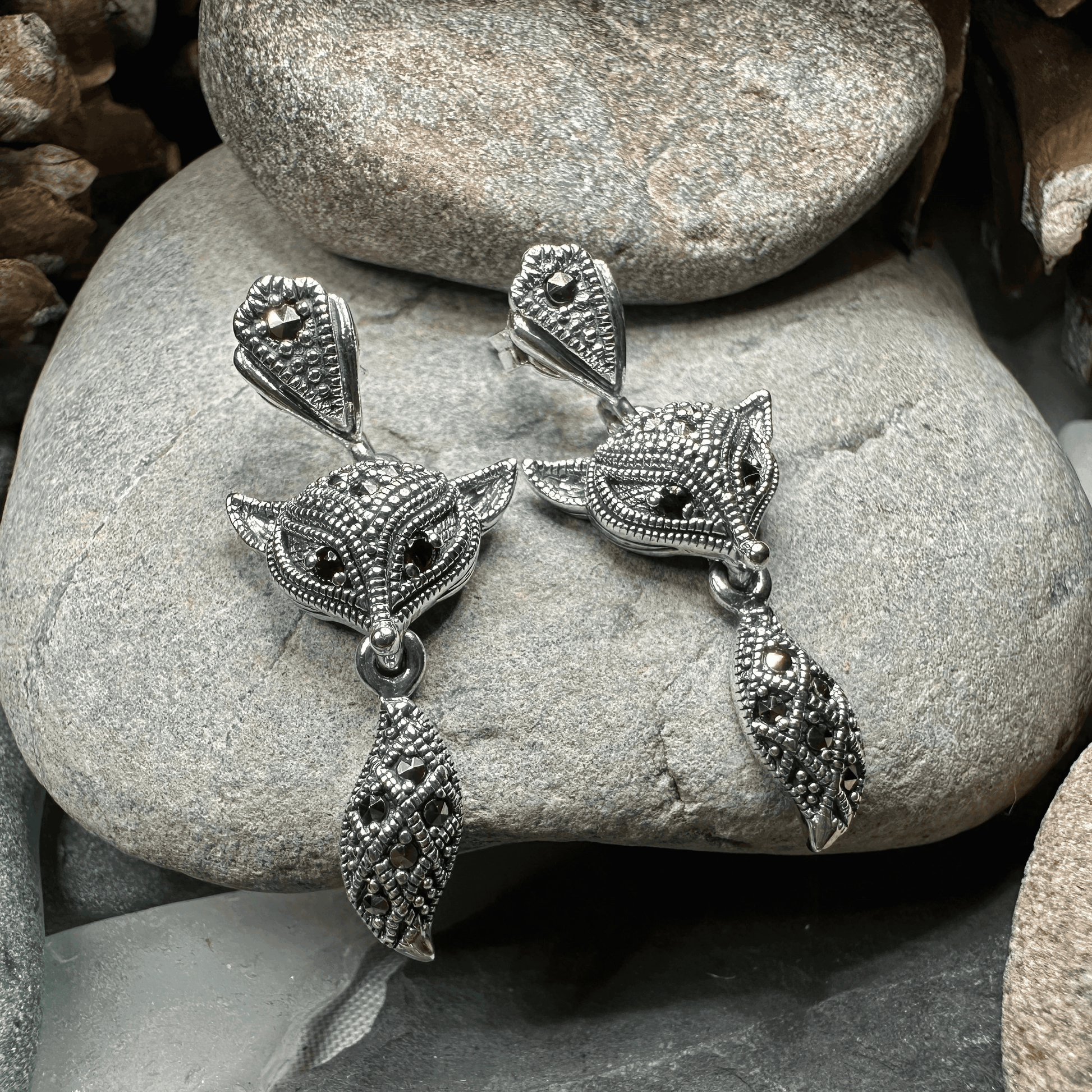 Vixen Fox Earrings - 