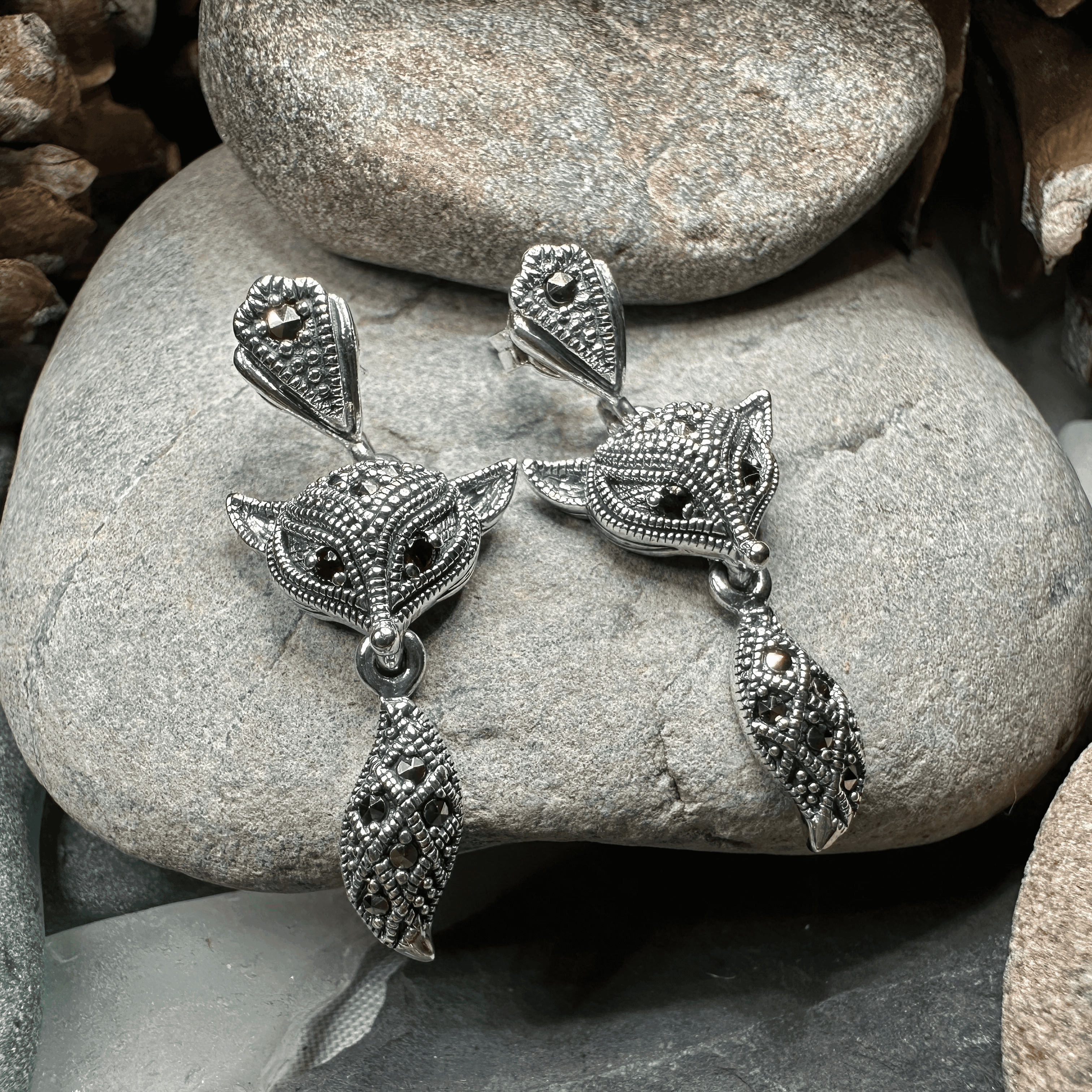 Vixen Fox Earrings - 