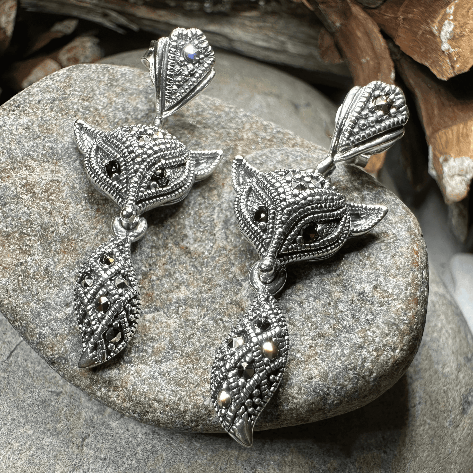 Vixen Fox Earrings - 