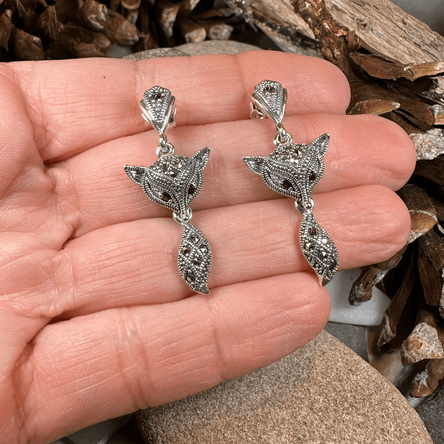 Vixen Fox Earrings - 