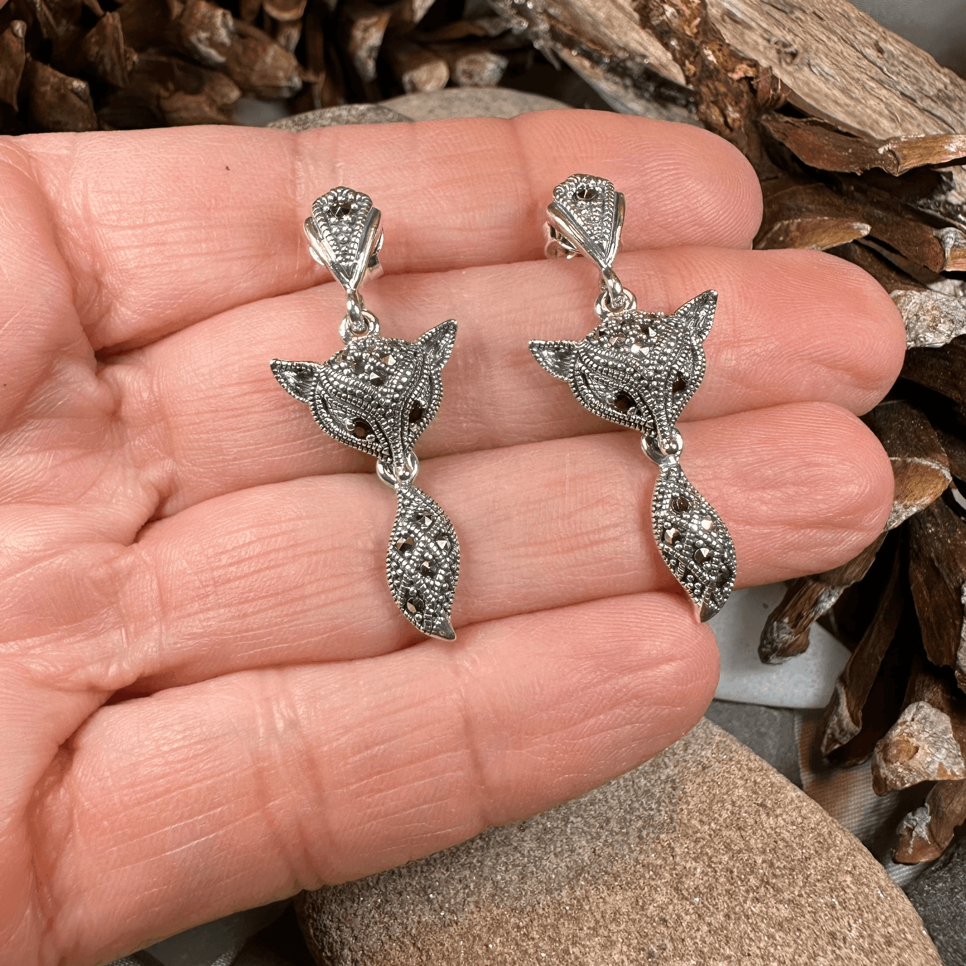 Vixen Fox Earrings - 