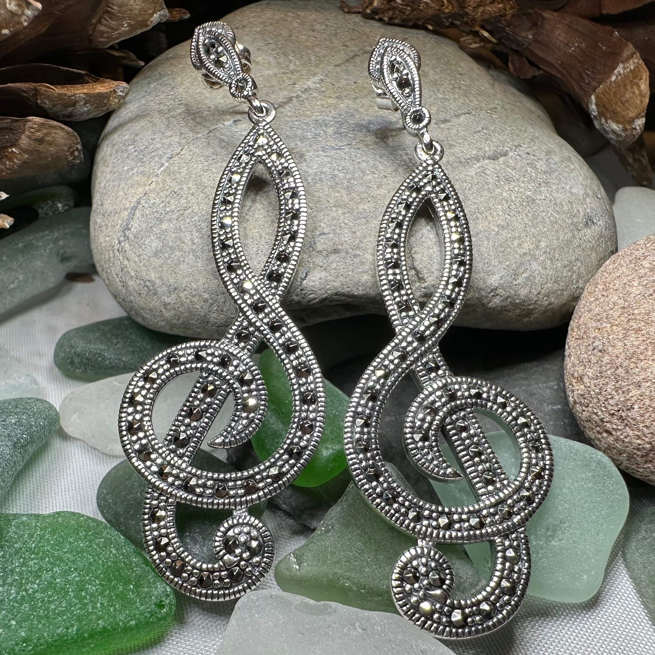 Prima Donna Music Note Earrings