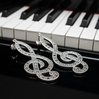 Prima Donna Music Note Earrings
