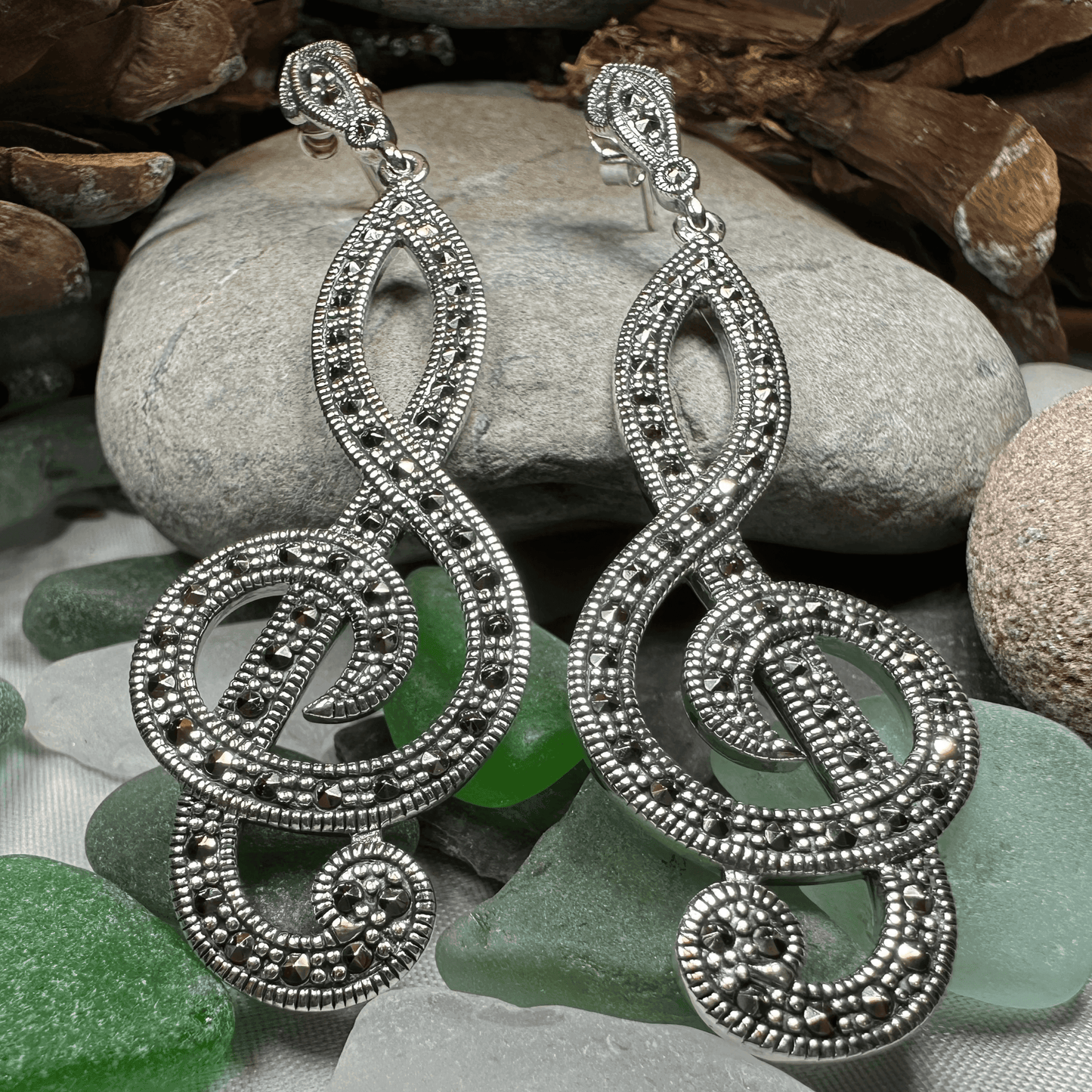 Prima Donna Music Note Earrings - 