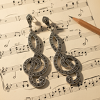 Prima Donna Music Note Earrings