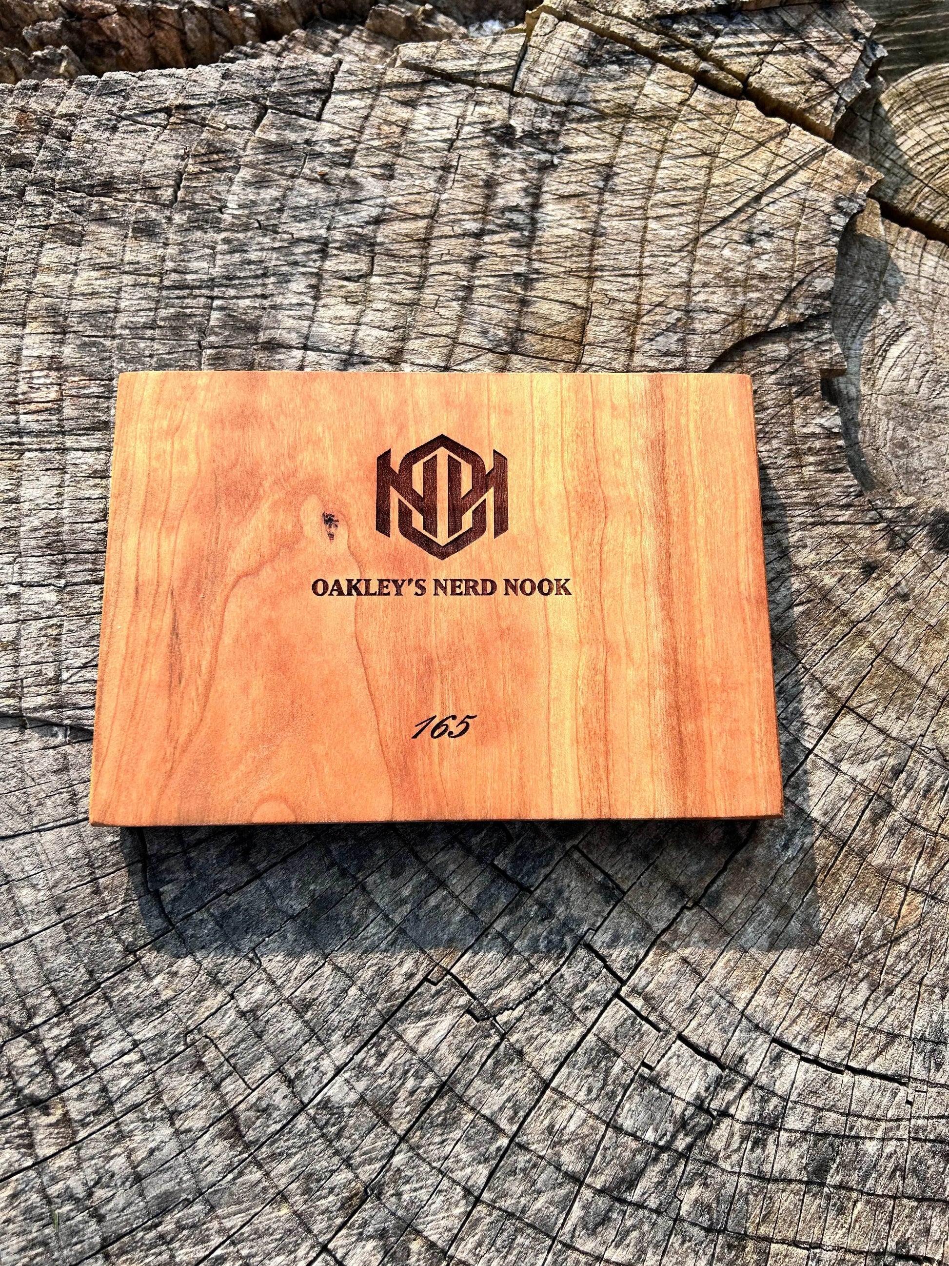 MTG Wooden Commander Station - Walnut