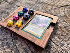 MTG Wooden Commander Station - Walnut