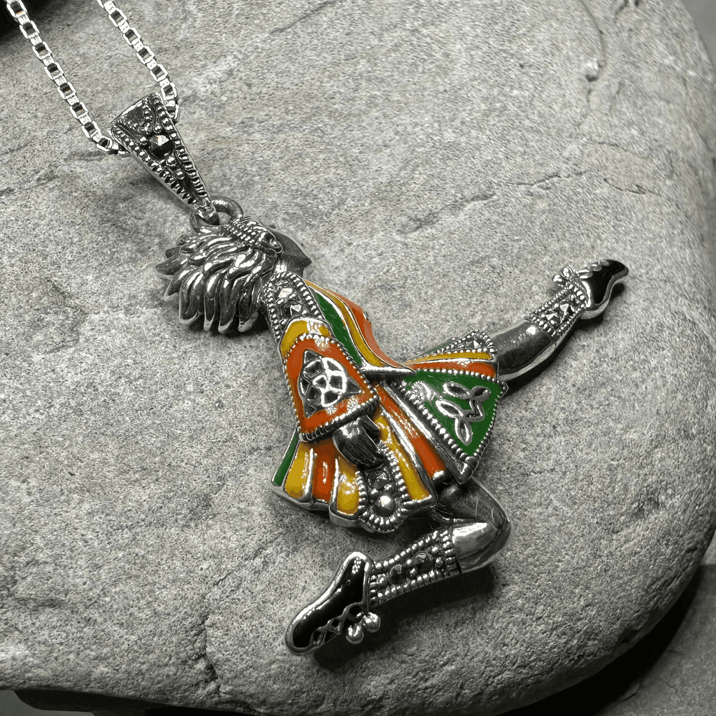 Traditional Irish Dancer Necklace - 18