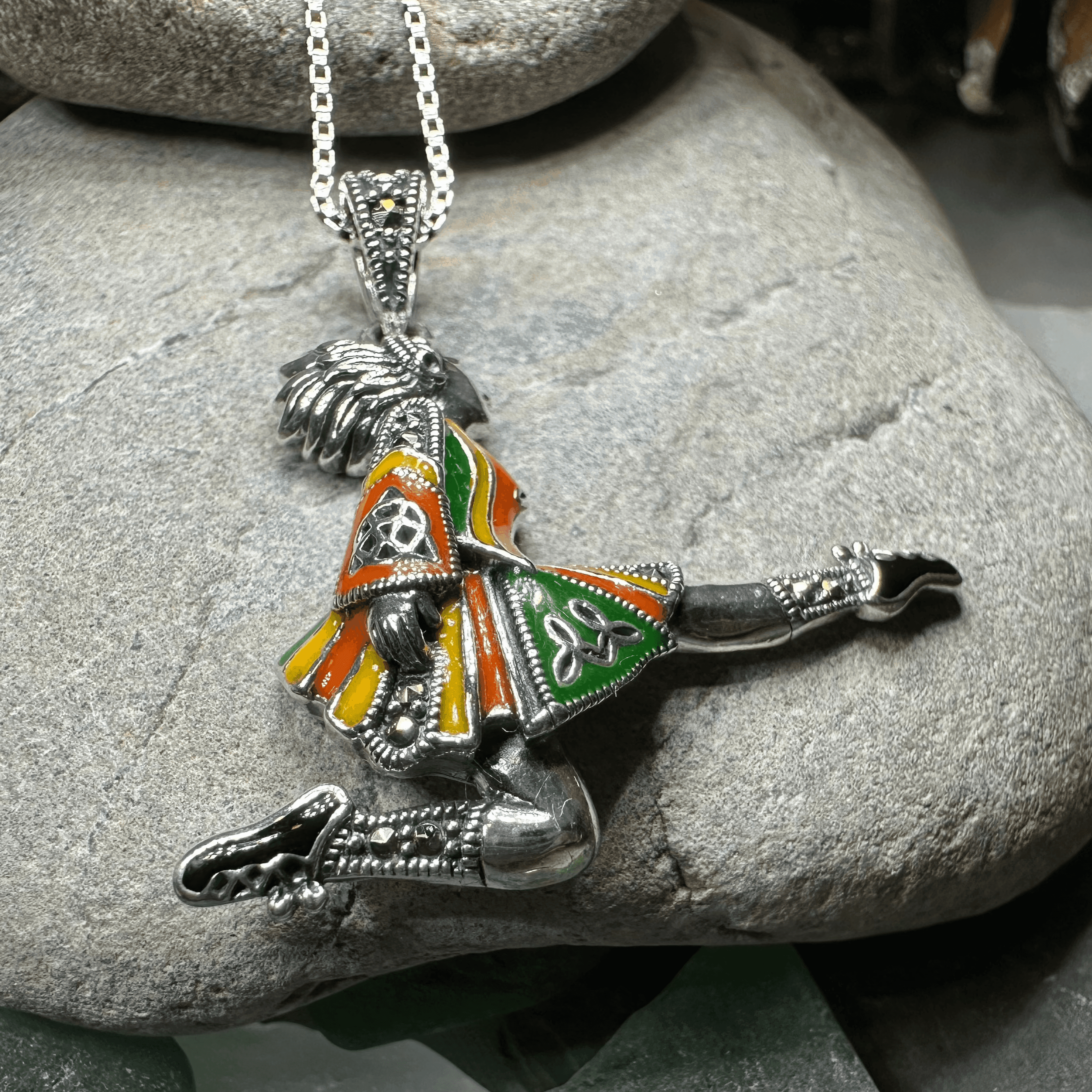 Traditional Irish Dancer Necklace - 18