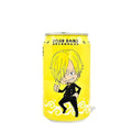 Ocean Bomb One Piece Sparkling Water Sanji Tropical Fruit Flavor (330ml) (Taiwan) - 