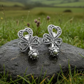 Connemara Shamrock Post Earrings