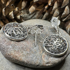 Marcasite Tree of Life Earrings