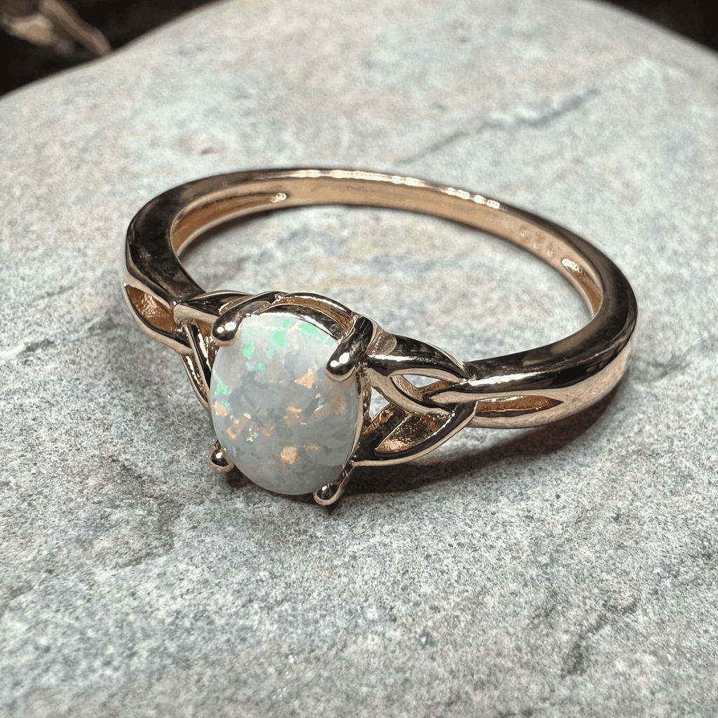 Scottish Mist Celtic Ring - 4 / Sterling Silver