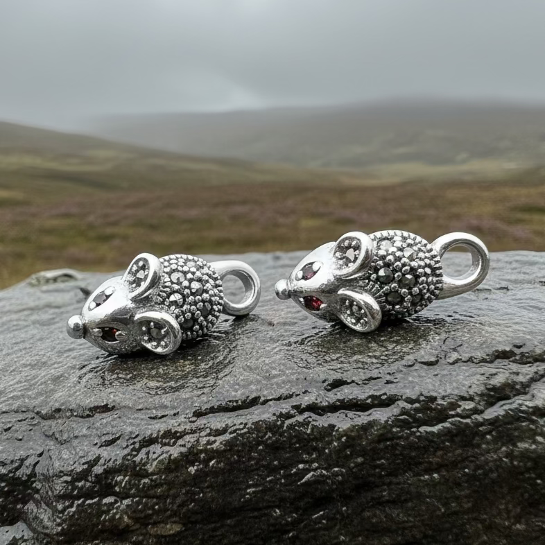 Sweet Little Mouse Post Earrings