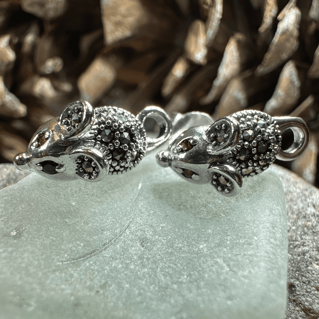 Sweet Little Mouse Post Earrings - 