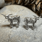 Balmoral Highland Cow Earrings - 