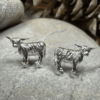 Balmoral Highland Cow Earrings - 