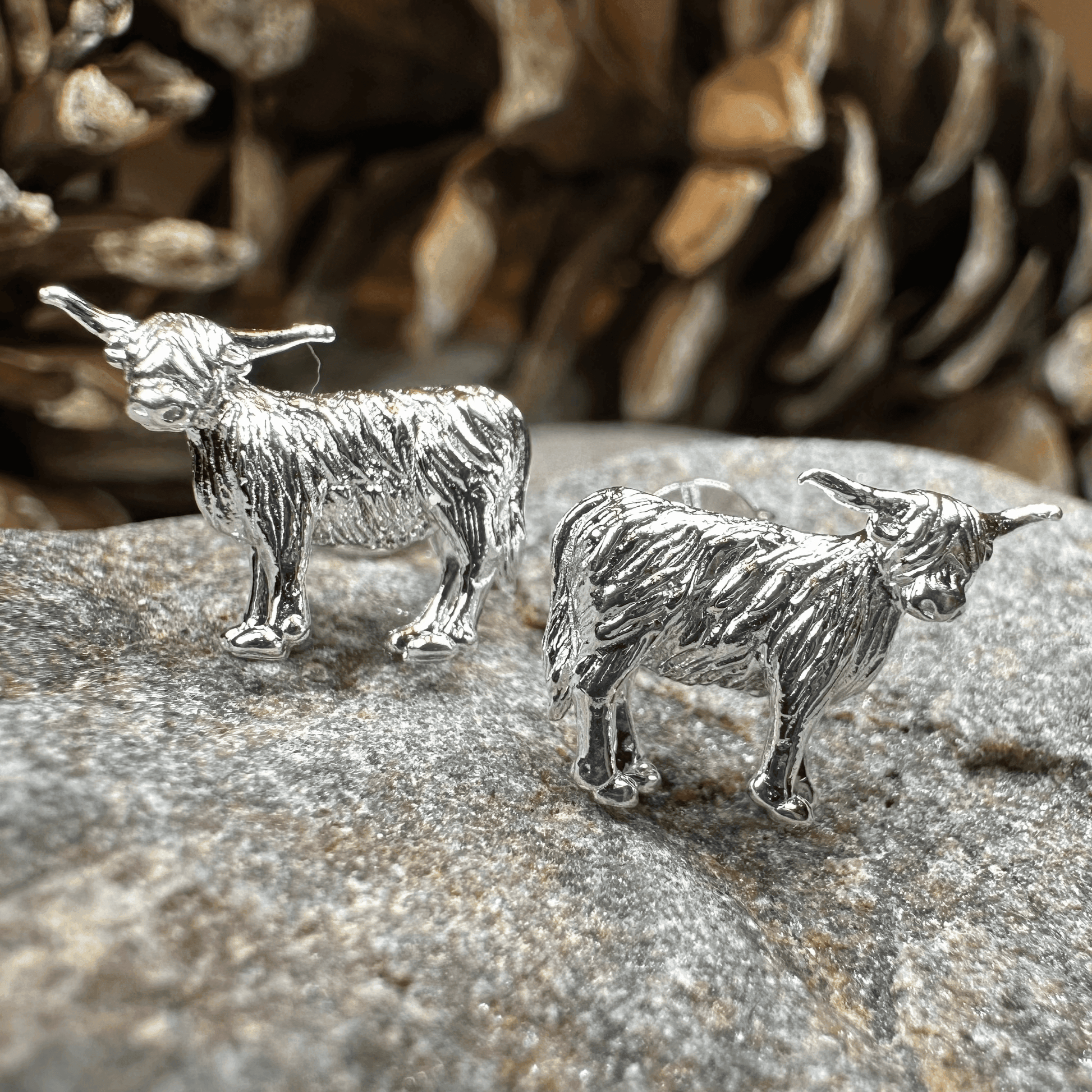 Balmoral Highland Cow Earrings - 