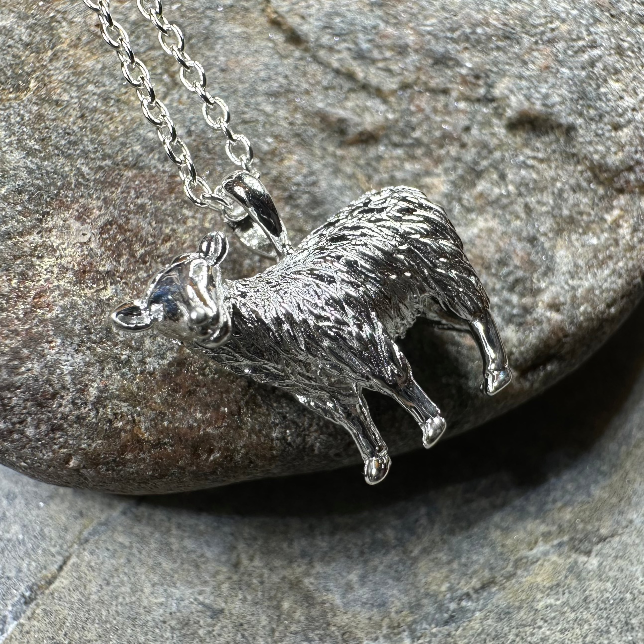Realistic Sheep Necklace