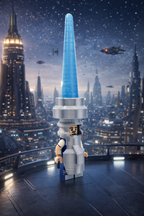 Blue Blade Minifig Costume [3D Printed]