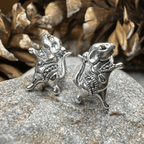 Luch Mouse Post Earrings - 