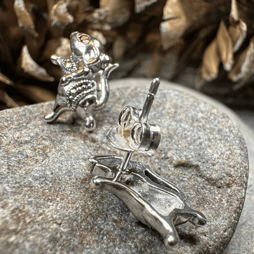 Luch Mouse Post Earrings - 