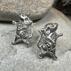 Luch Mouse Post Earrings - 
