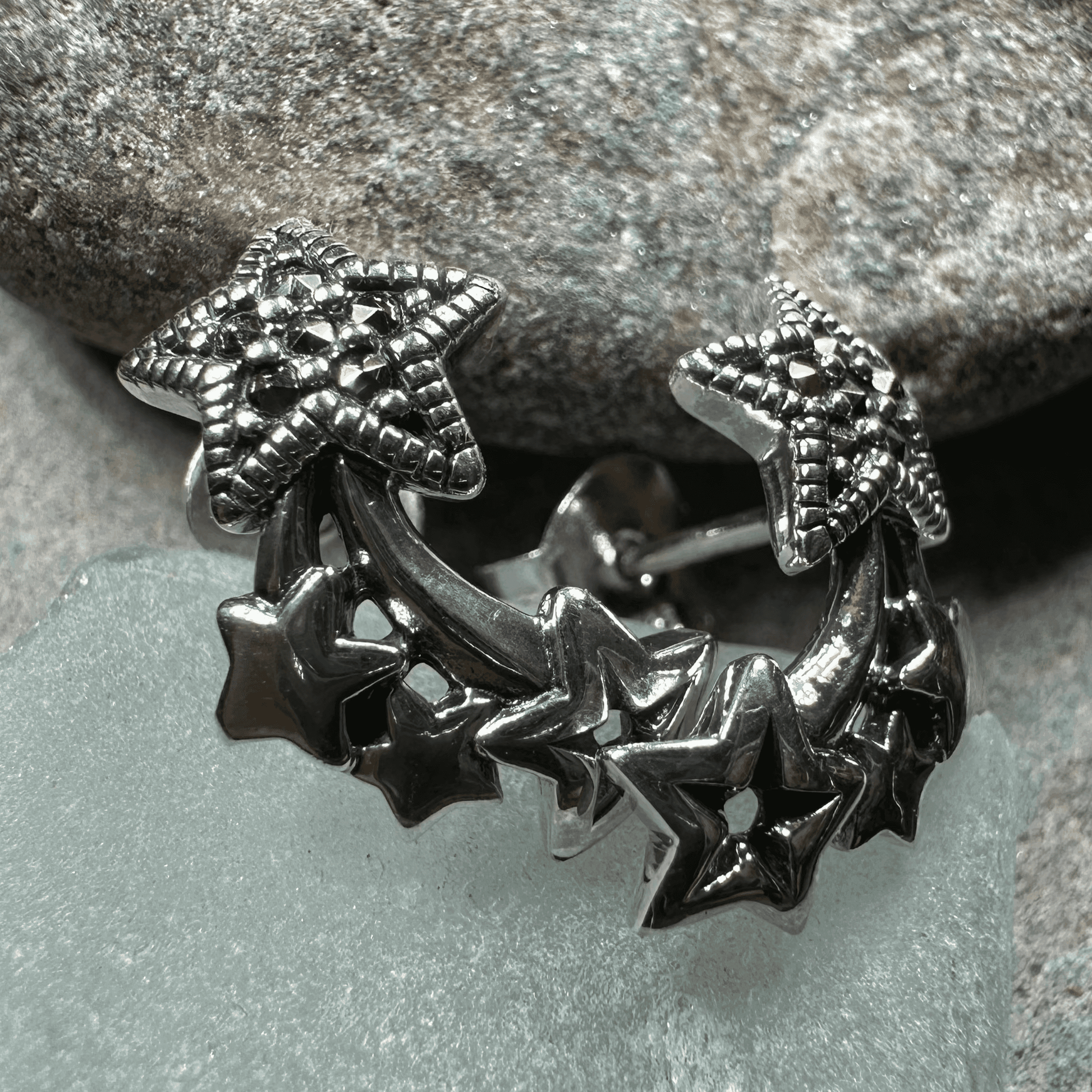 Garbo Shooting Star Post Earrings - 