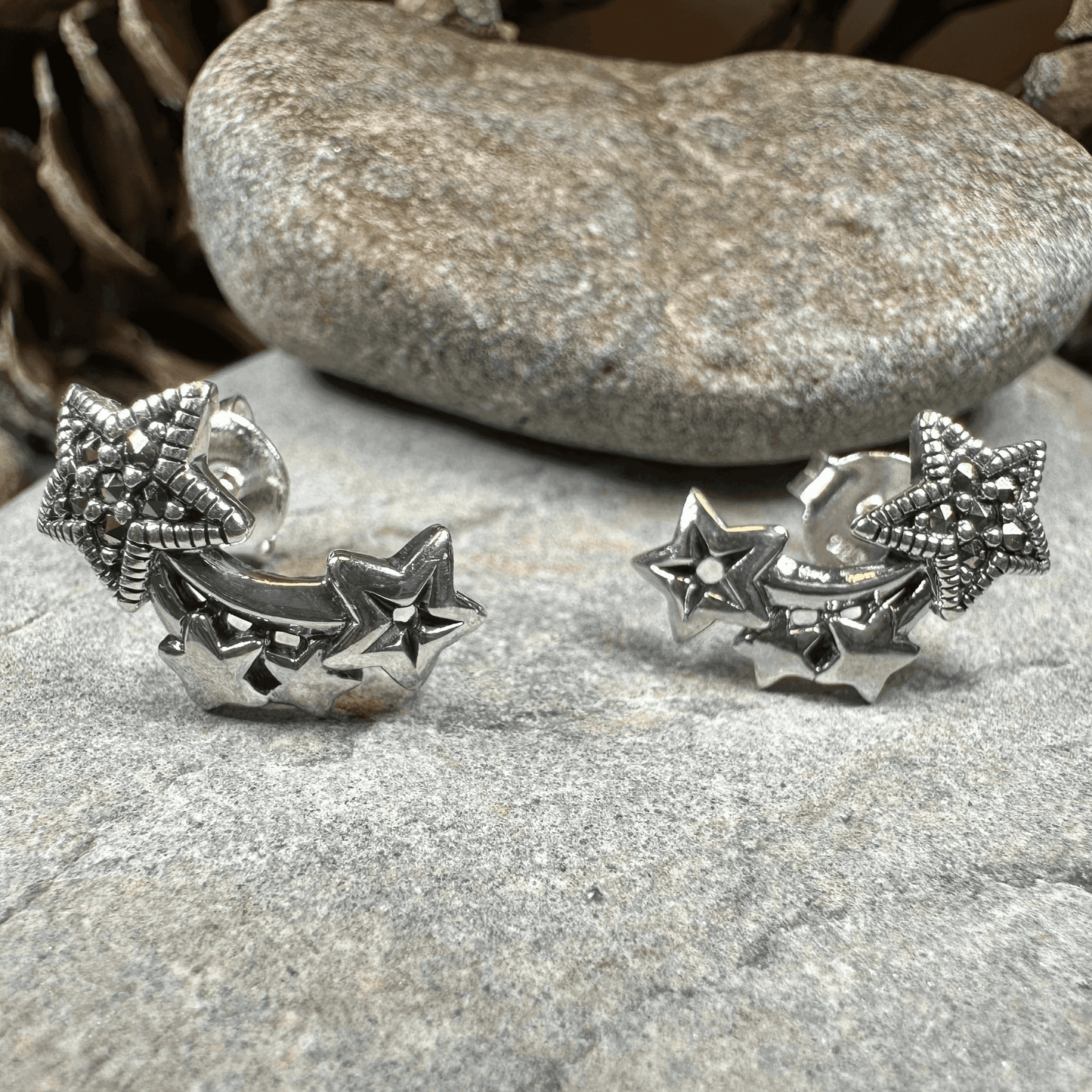 Garbo Shooting Star Post Earrings - 