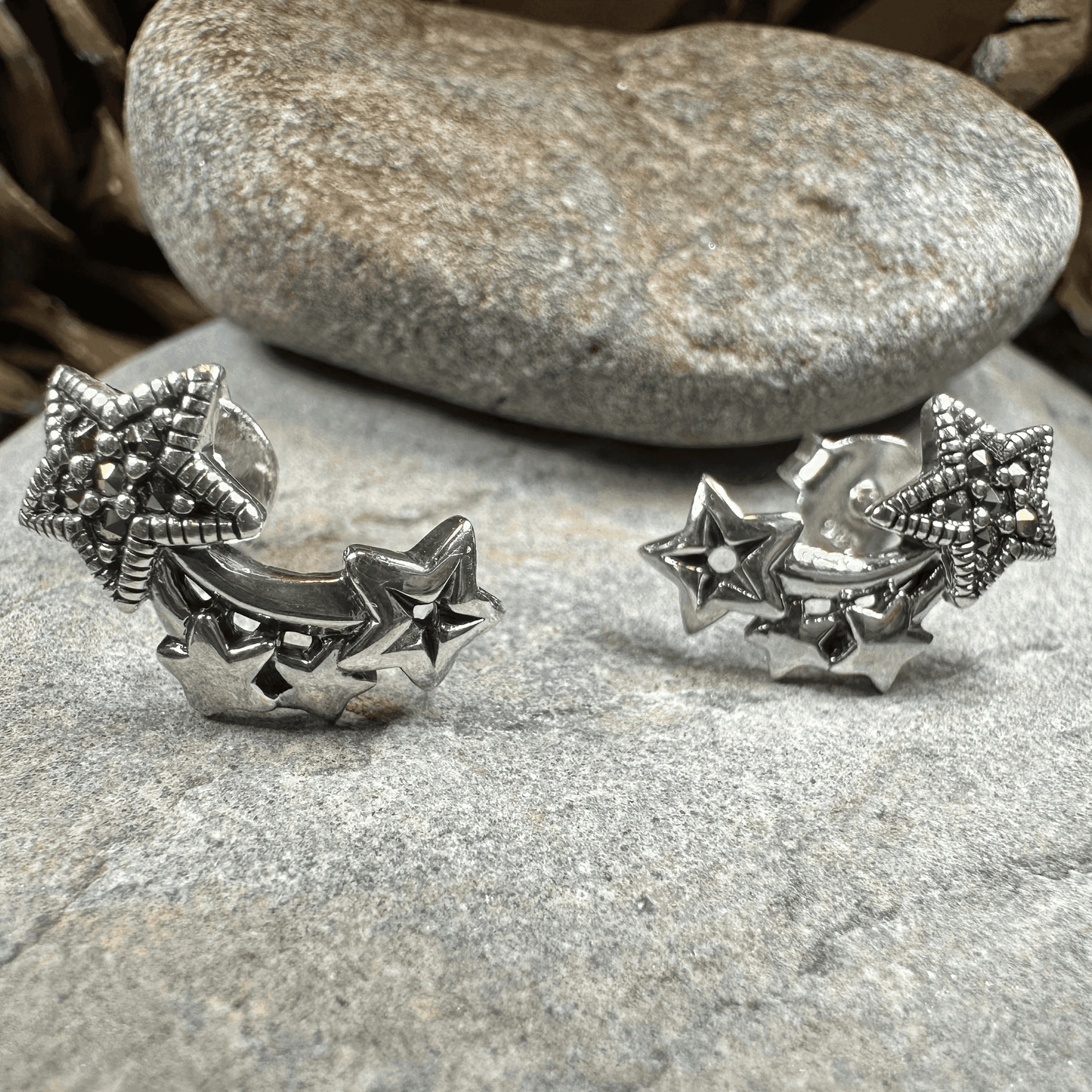 Garbo Shooting Star Post Earrings - 